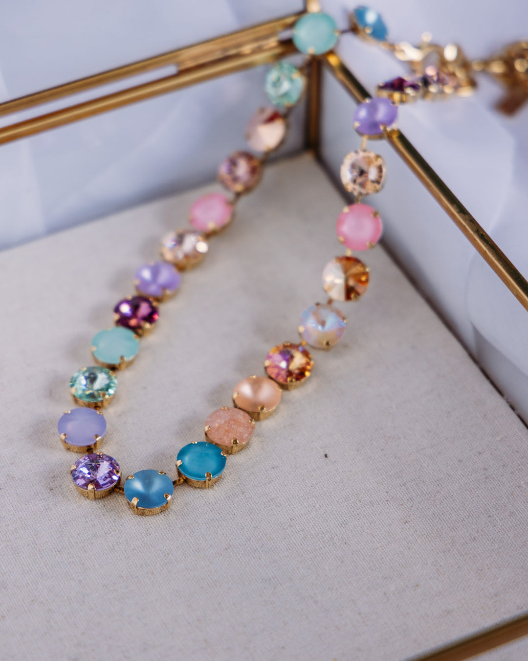Tova: (N233FD) Sofia Necklace in Fairy Dust