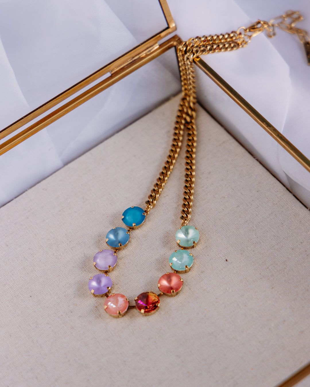 Tova: (N110274ERAL) Gweneth Necklace in Fairy Dust