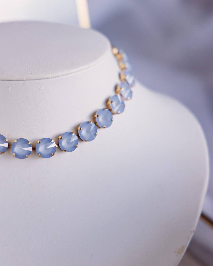 Tova: (N234UBB) The Sofia Choker in Ultra Baby Blue