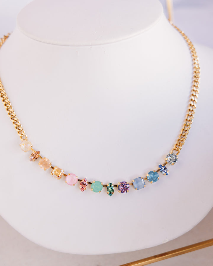 Tova: (N7455FD) Mini Riya Necklace in Fairy Dust
