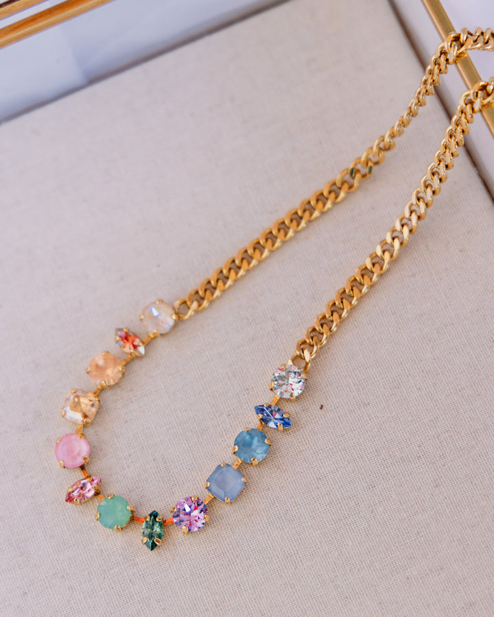 Tova: (N7455FD) Mini Riya Necklace in Fairy Dust