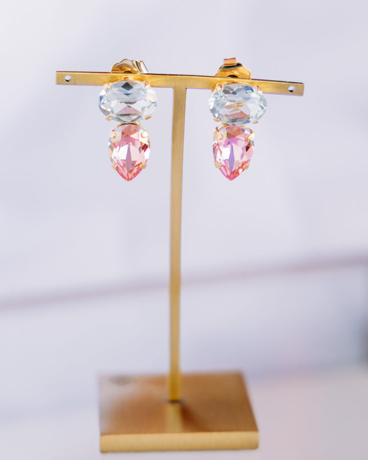 Tova: (E6033) Mini Ally Earrings in Candy Crush