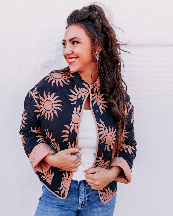 Billabong: Folk Story Jacket in Black Sands (BL001018W)