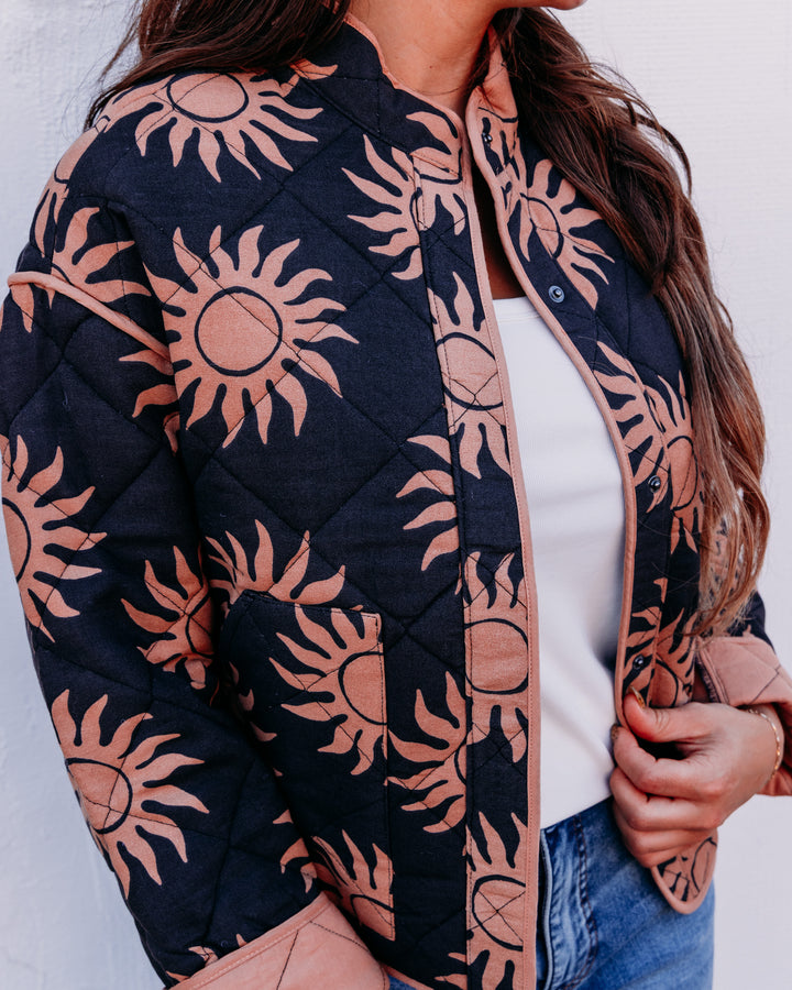 Billabong: Folk Story Jacket in Black Sands (BL001018W)