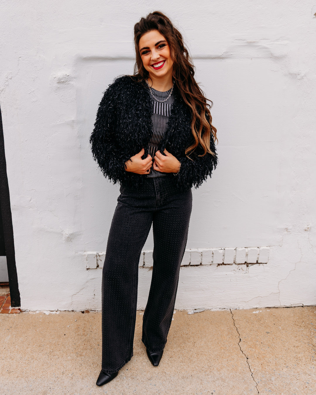 Another Love: Rosalind Jacket in Black