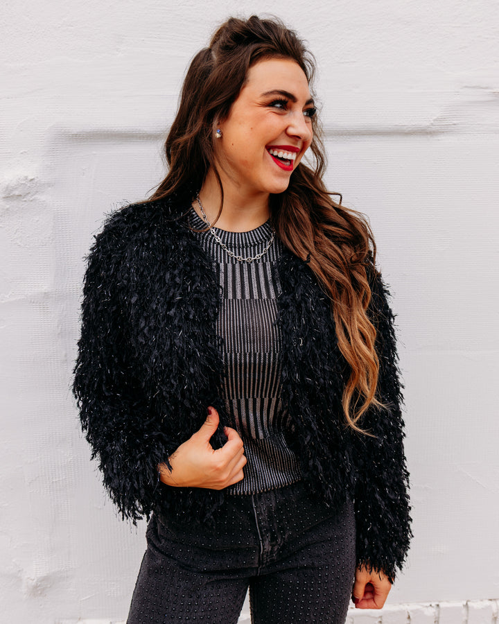 Another Love: Rosalind Jacket in Black