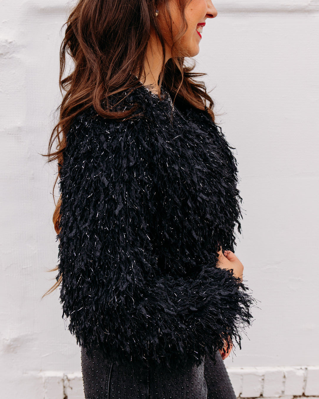 Another Love: Rosalind Jacket in Black