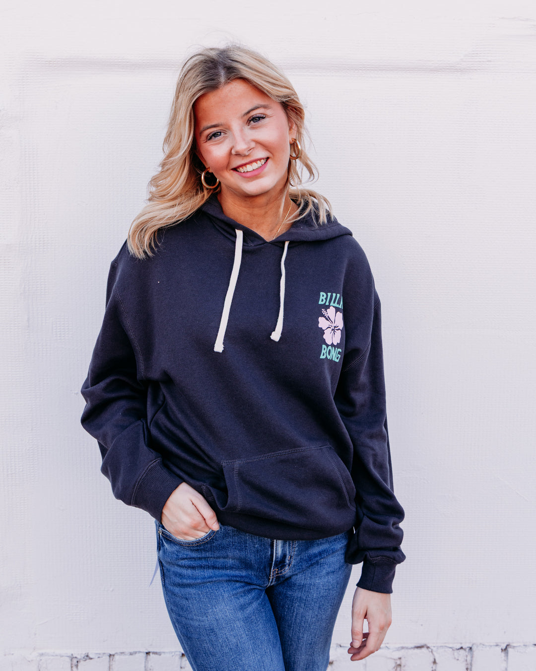 Billabong: Midnight Session Hoodie in Off Black (BL000887W)