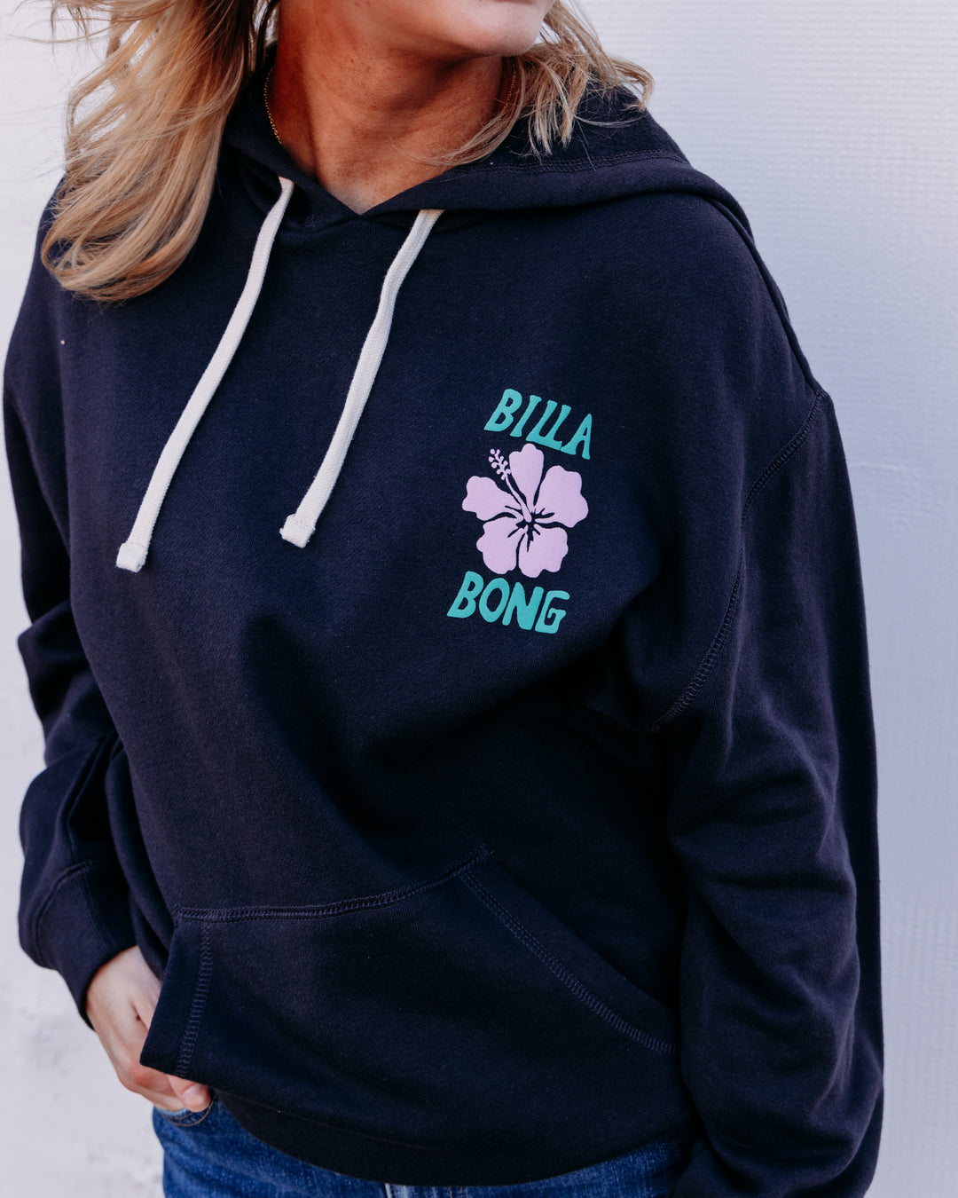 Billabong: Midnight Session Hoodie in Off Black (BL000887W)