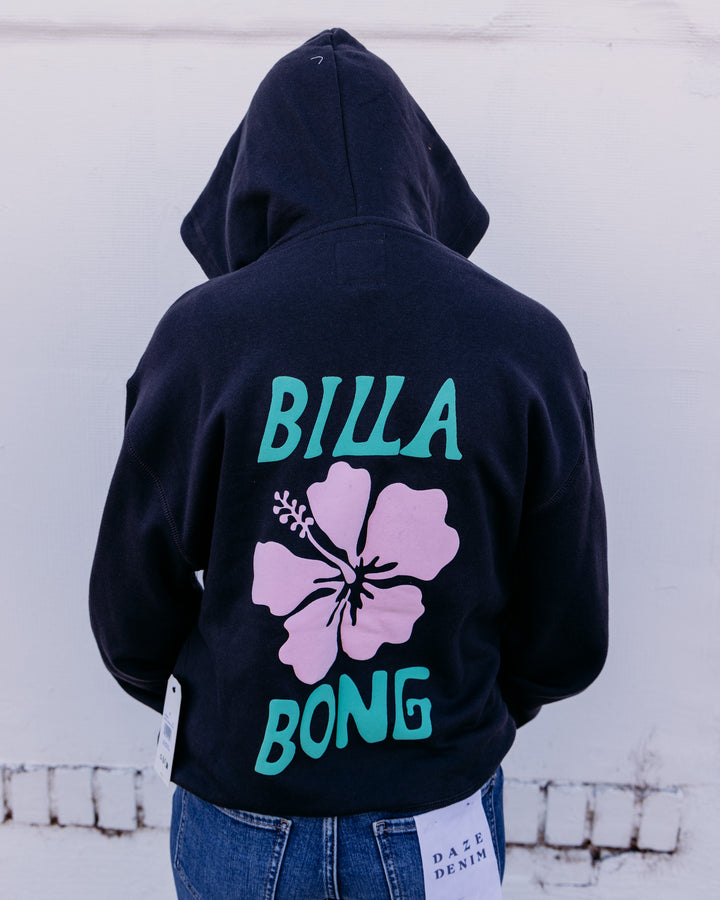 Billabong: Midnight Session Hoodie in Off Black (BL000887W)