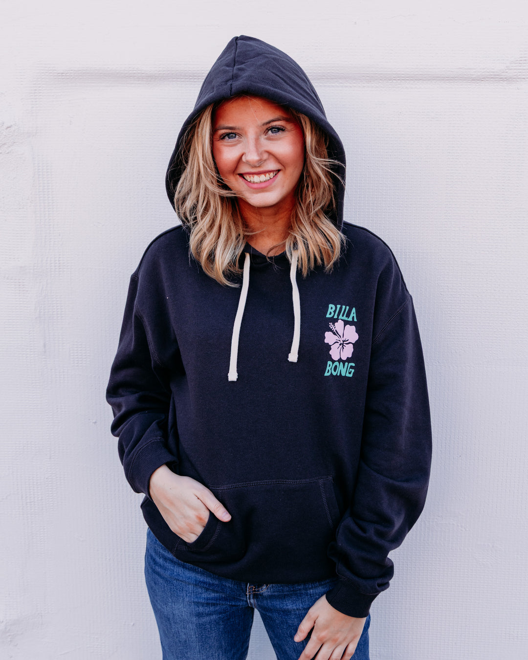 Billabong: Midnight Session Hoodie in Off Black (BL000887W)