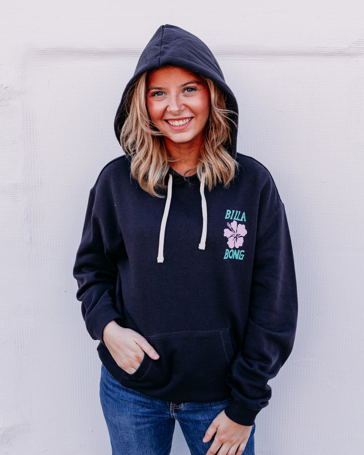Billabong: Midnight Session Hoodie in Off Black (BL000887W)