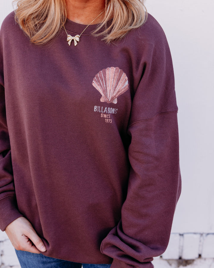 Billabong: Light In View Crew in Espresso (BL000884W)