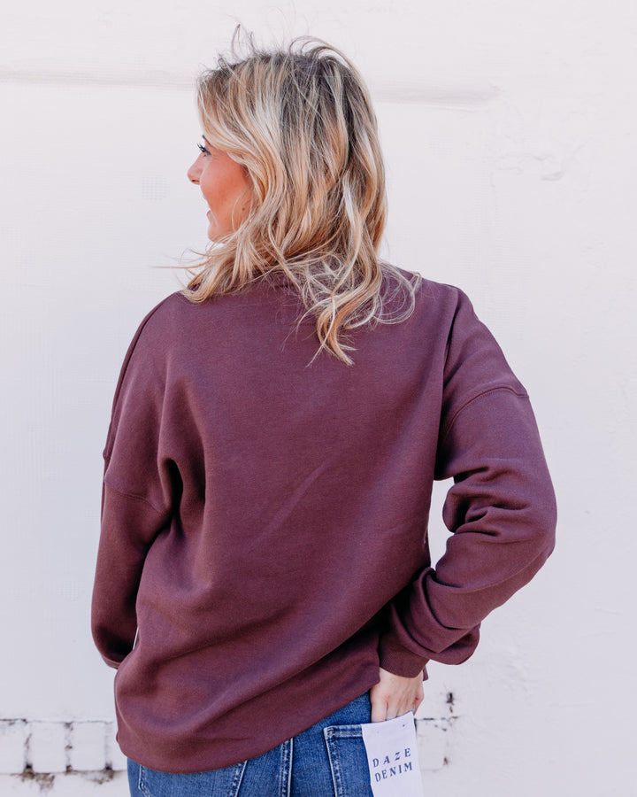 Billabong: Light In View Crew in Espresso (BL000884W)