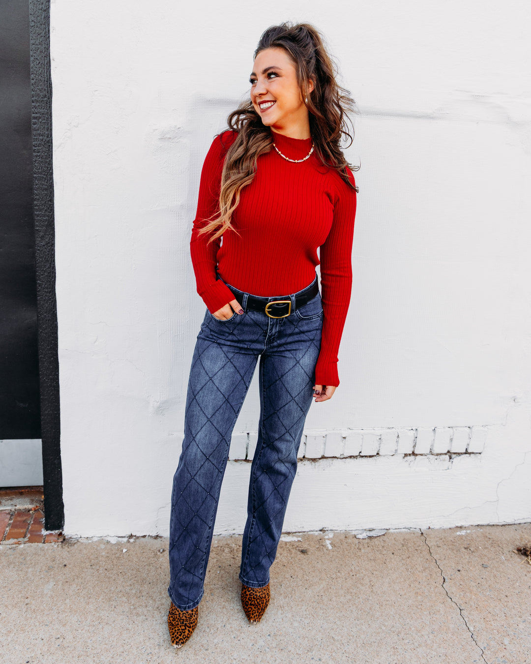 French Dressing Jeans: Christina Straight Leg in Dark Wash  (5404779)