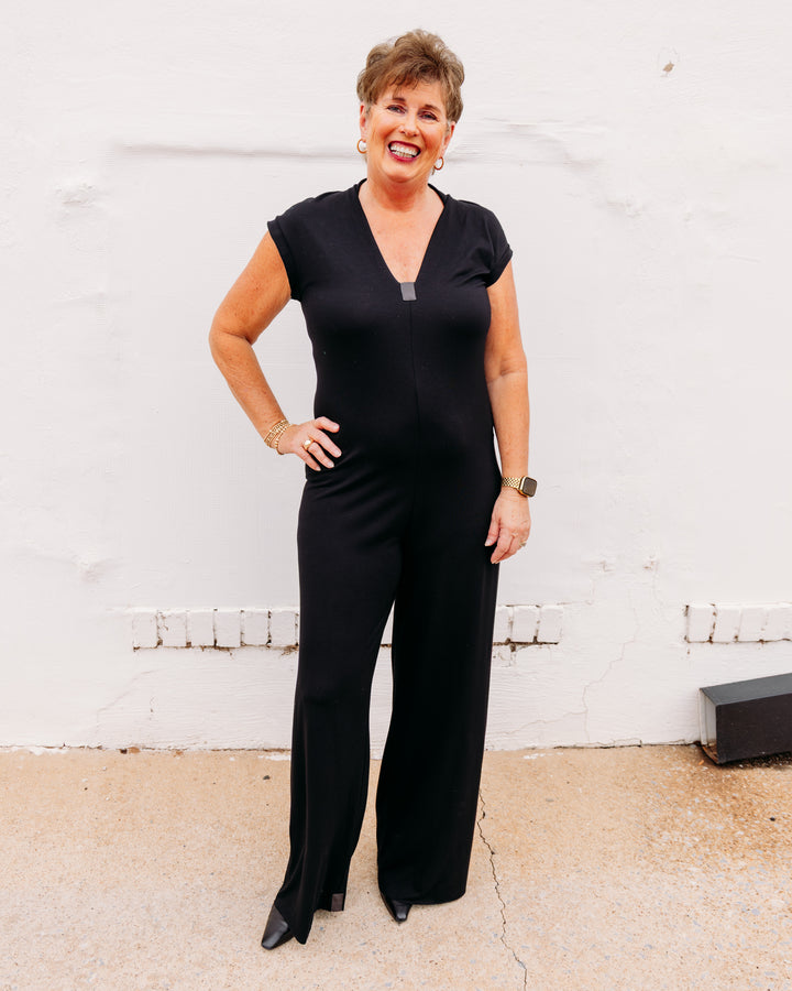 Henriette Steffensen: Trousers Suit in Black (99018-900)
