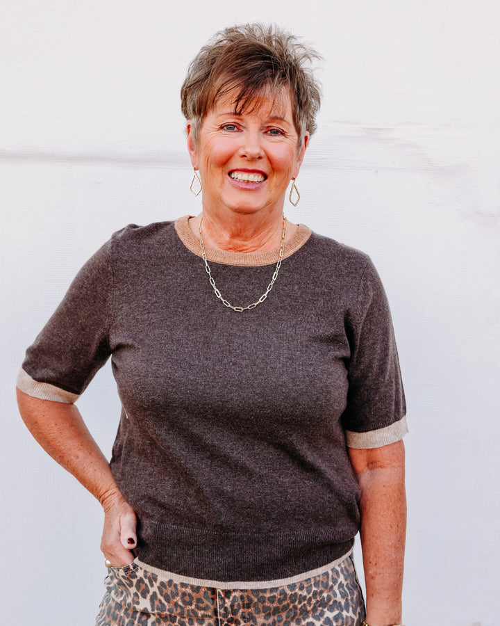 Another Love: Dera Top in Dark Roast