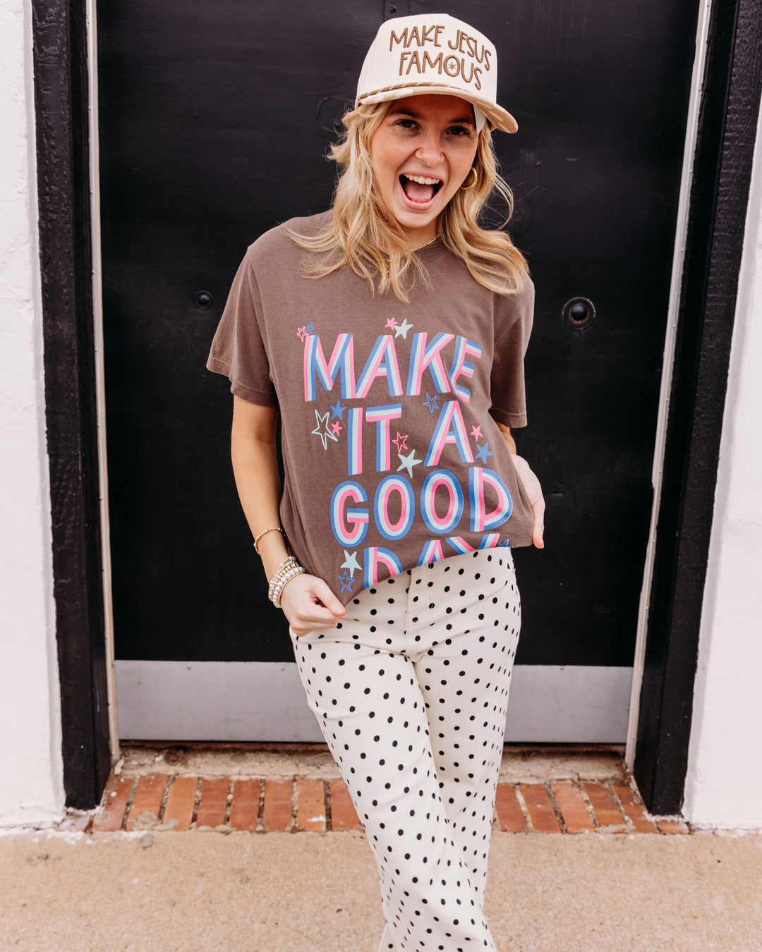 Poppy & Pine: Make It A Good Day Tee