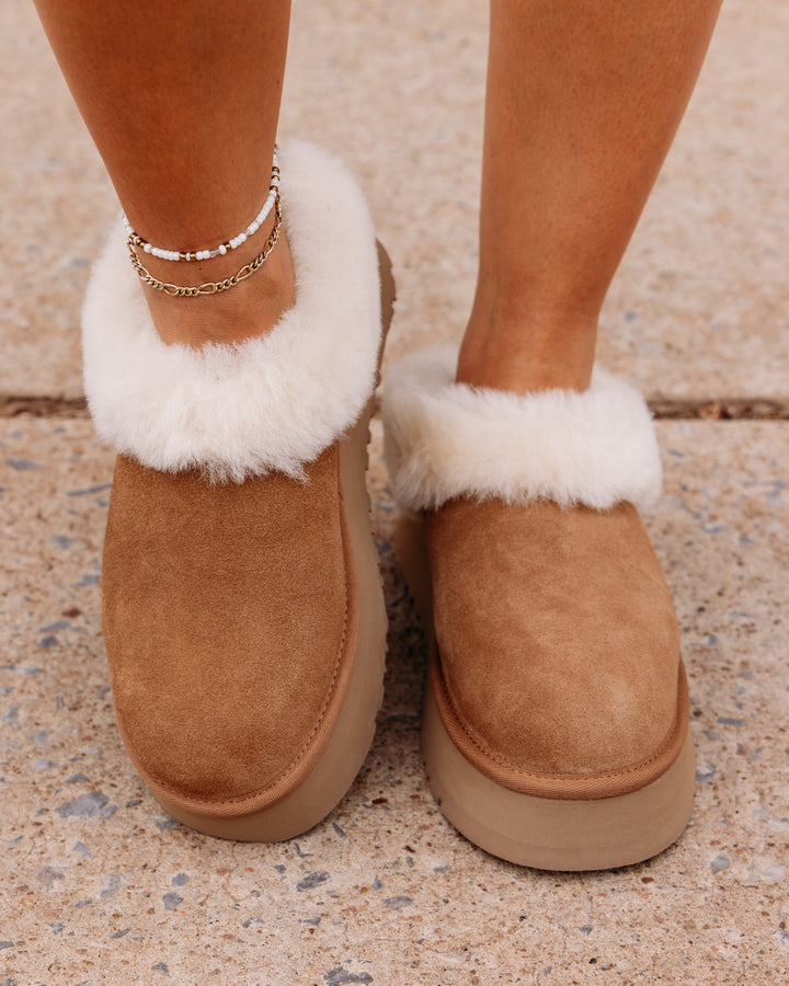 Ugg: Tazzelle Slippers in Chestnut (1171393)