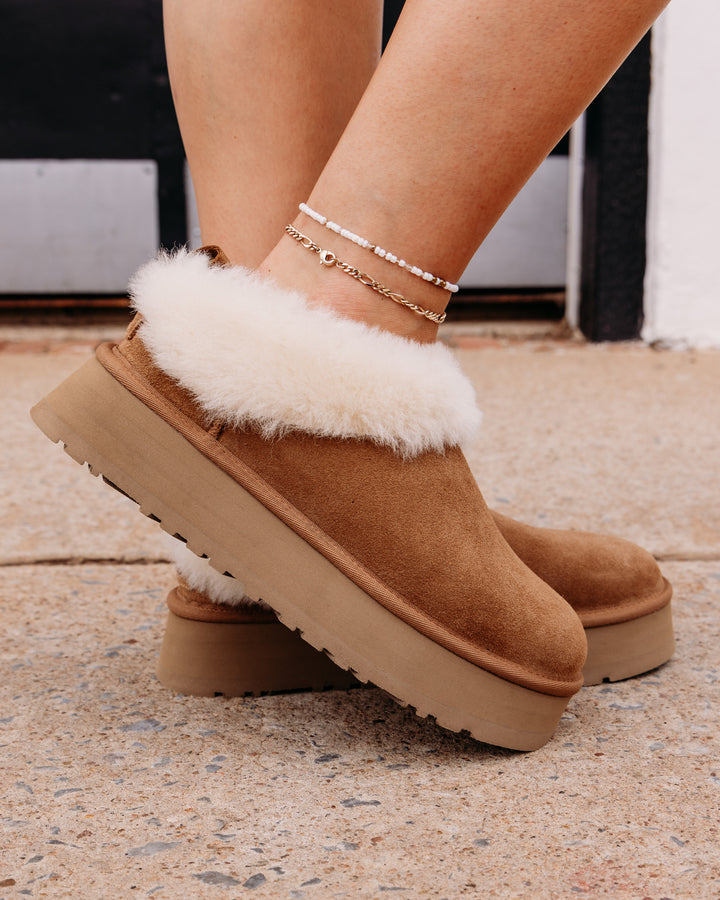 Ugg: Tazzelle Slippers in Chestnut (1171393)