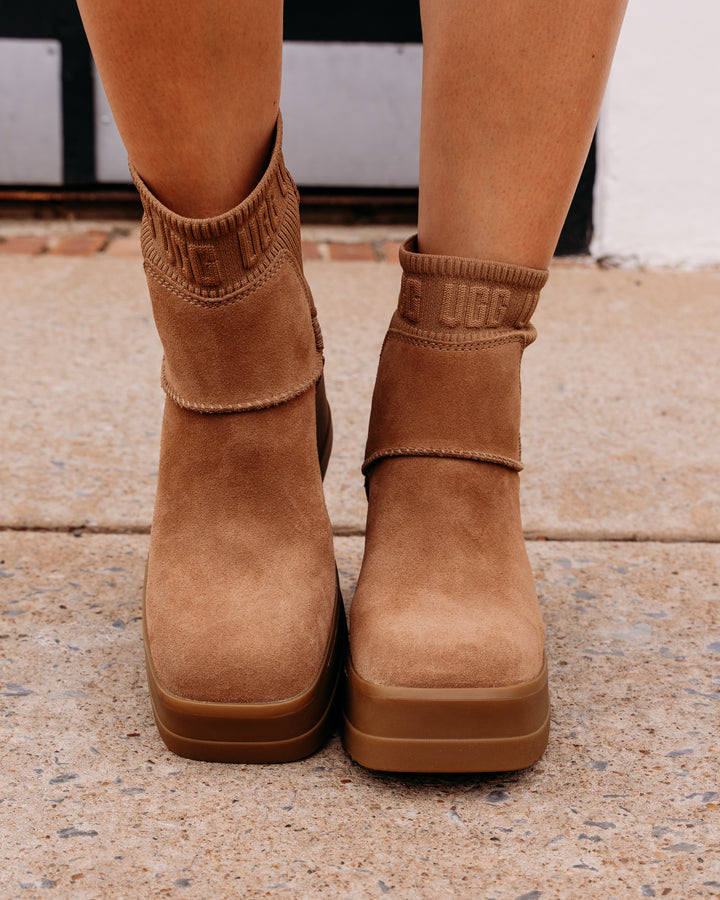 Ugg: Moxy Chelsea Boots in Chestnut (1173724)