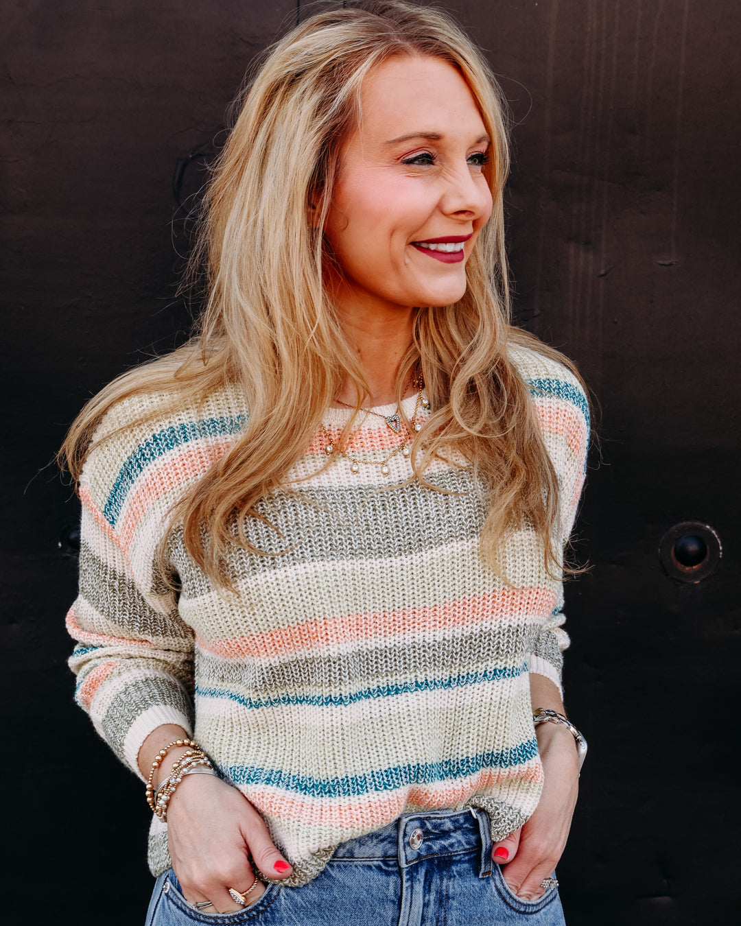 Billabong: Lit Light Sweater in Smoke Green (BL000937W)