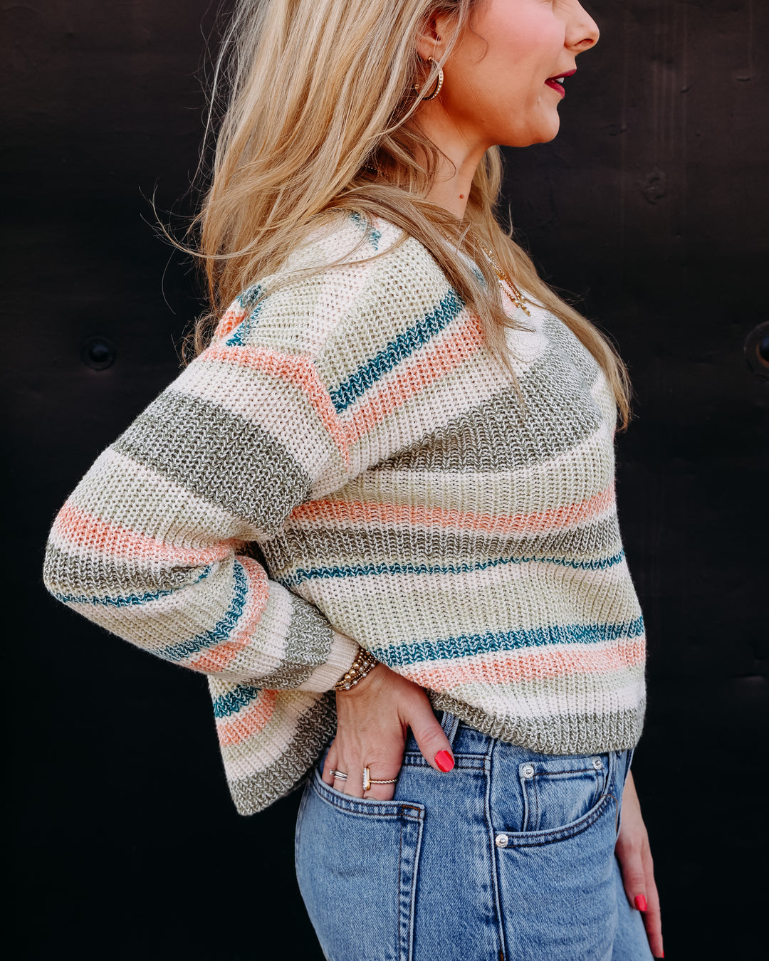 Billabong: Lit Light Sweater in Smoke Green (BL000937W)