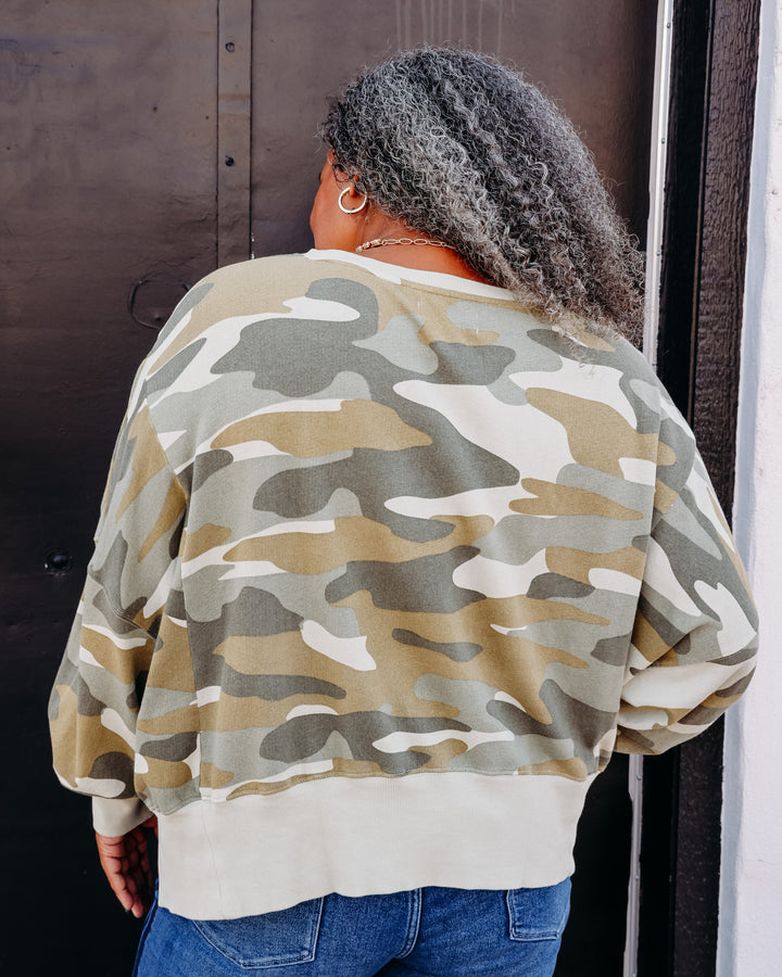 Dear John: Trenton Sweatshirt in Riviera Camo DSW3163U9RVC