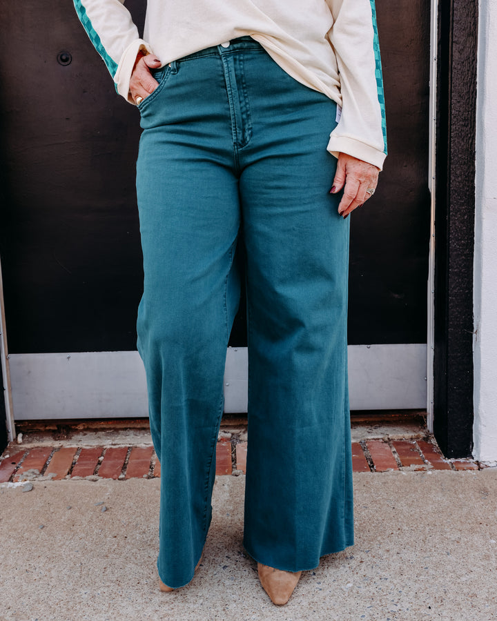 Dear John: Fiona Wide Leg Jeans in MediterraneaDPM55C361MEA