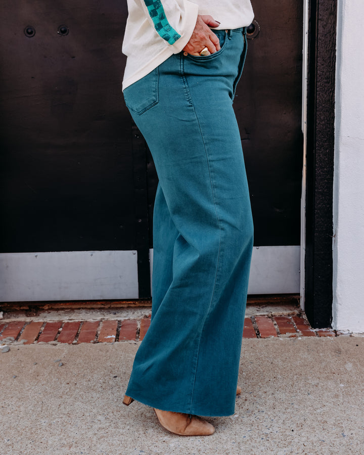 Dear John: Fiona Wide Leg Jeans in MediterraneaDPM55C361MEA
