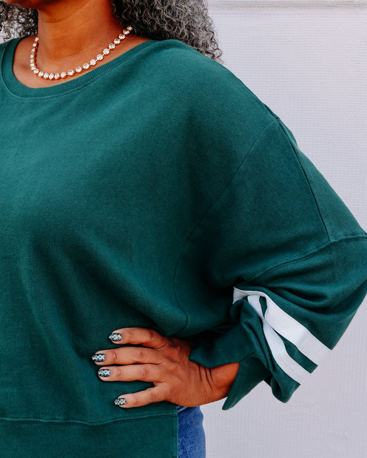 Dear John: Trenton Sweatshirt in Pineneedle DKN2214U9PDL