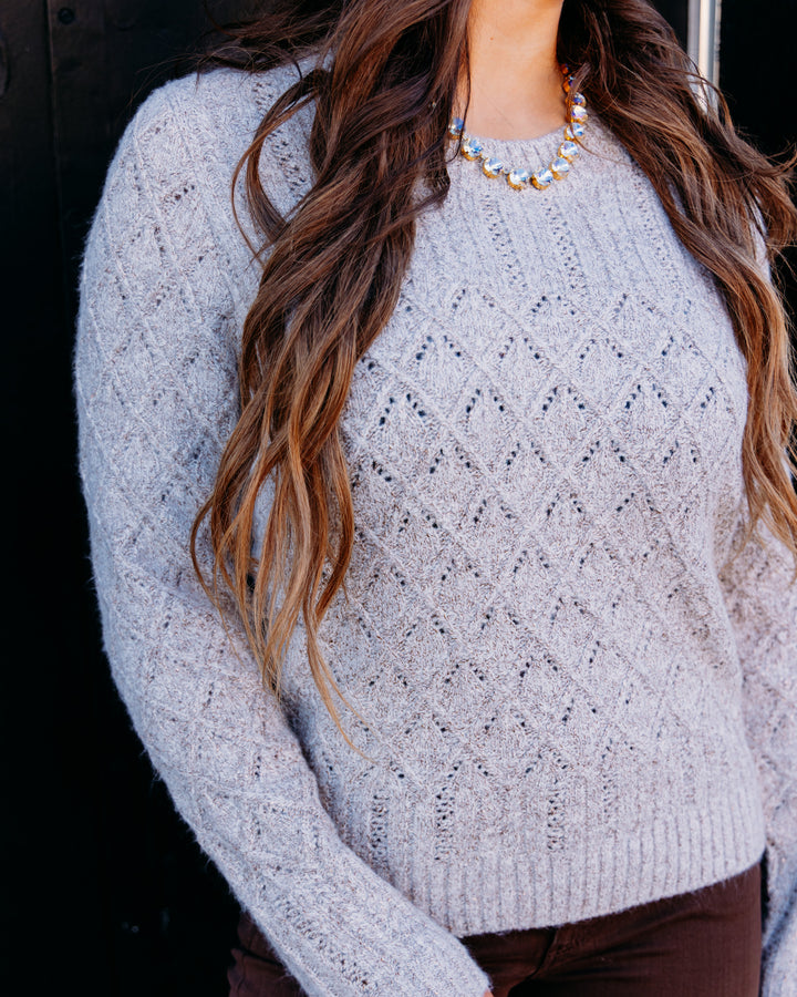 Tribal: Shimmer Crew Neck Sweater in Copper (3265O-8492-0238)