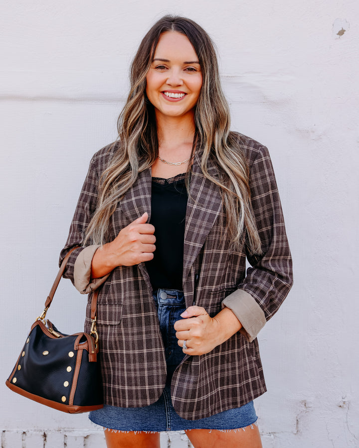 Dear John: Spencer Blazer in Cambridge Check DJK8021CCK