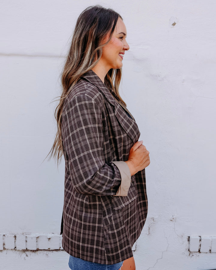 Dear John: Spencer Blazer in Cambridge Check DJK8021CCK