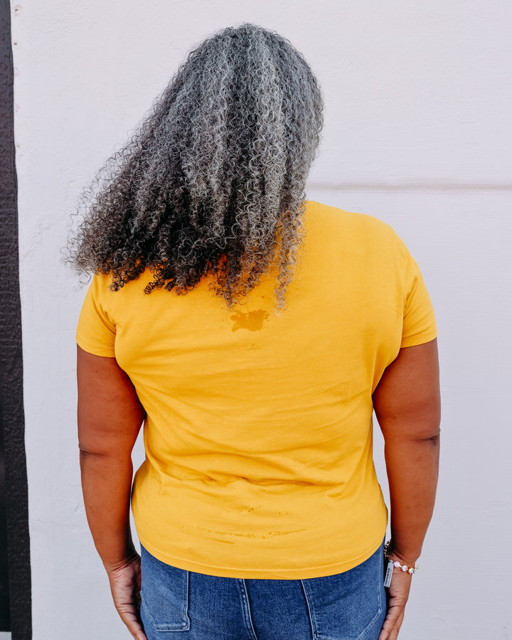 Dear John: Unity Top in Goldflake (DKN2083D8GFK)