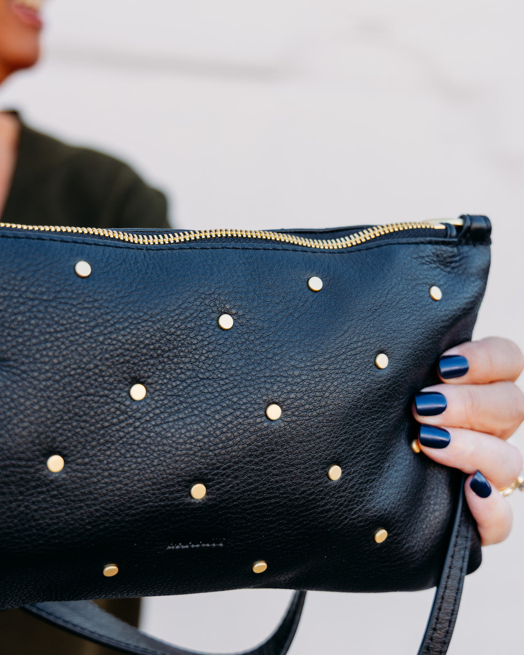 Hammitt: Kyle Handbag in Starlight/Brushed Gold