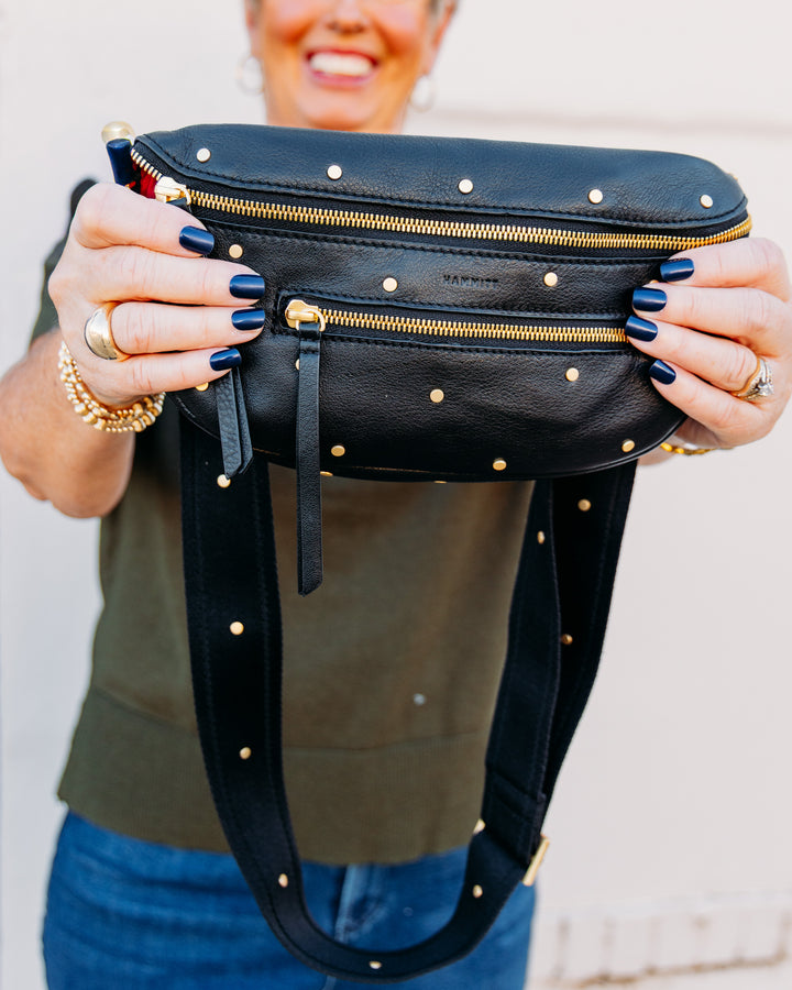Hammitt: Charles Crossbody Med in Starlight/Brushed Gold