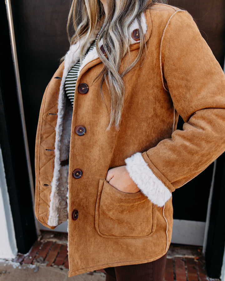 Tribal: Long Sleeve Reversible Coat in Walnut (3239O-8545-0933)