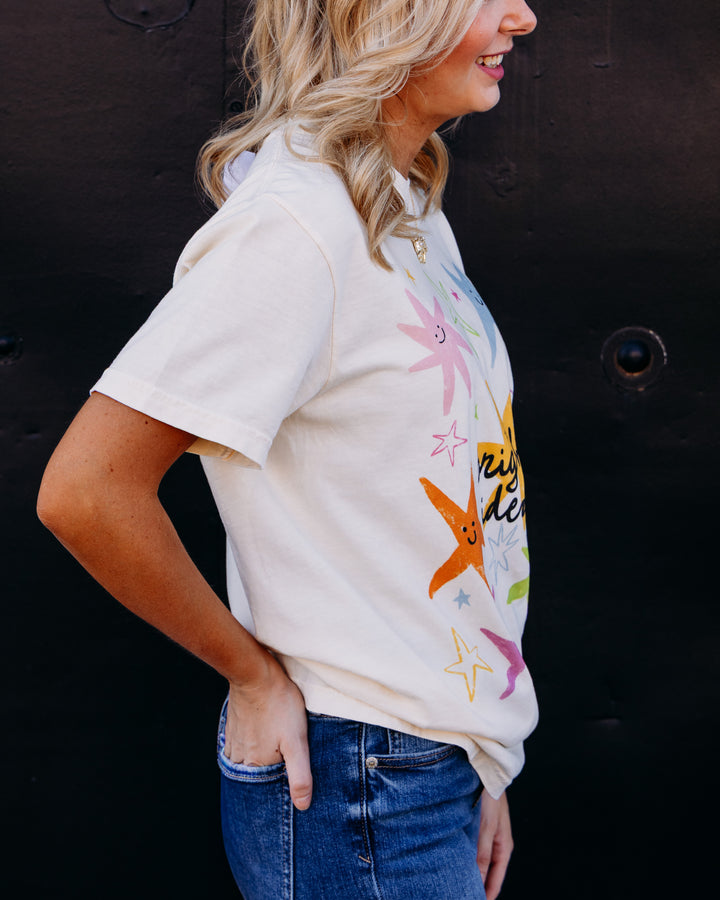 Poppy & Pine: Bright Idea Tee in Ivory