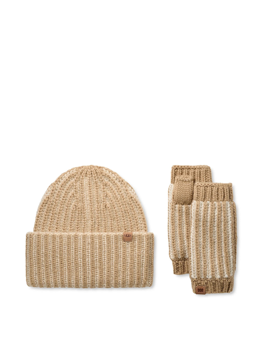 Ugg: W Chunky Plaited Set in Cream Multi - The Vogue Boutique