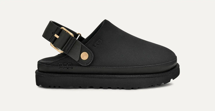Ugg: W Goldenstar Villa Clog in Black - The Vogue Boutique