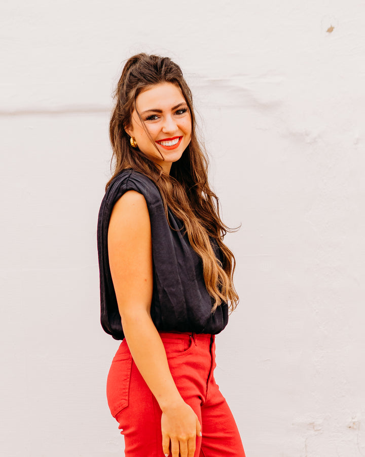 Steve Madden: Milana Top in Black - The Vogue Boutique