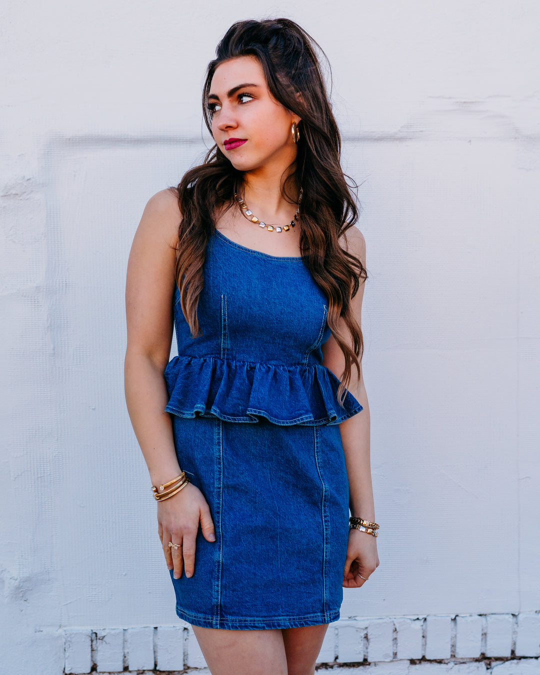 Steve Madden Women's Giselia Dress - Blue - Size 4