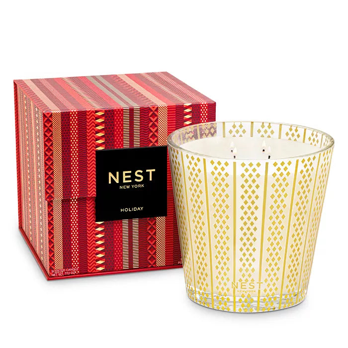 Nest: 3-Wick Candle 21.1oz in Holiday