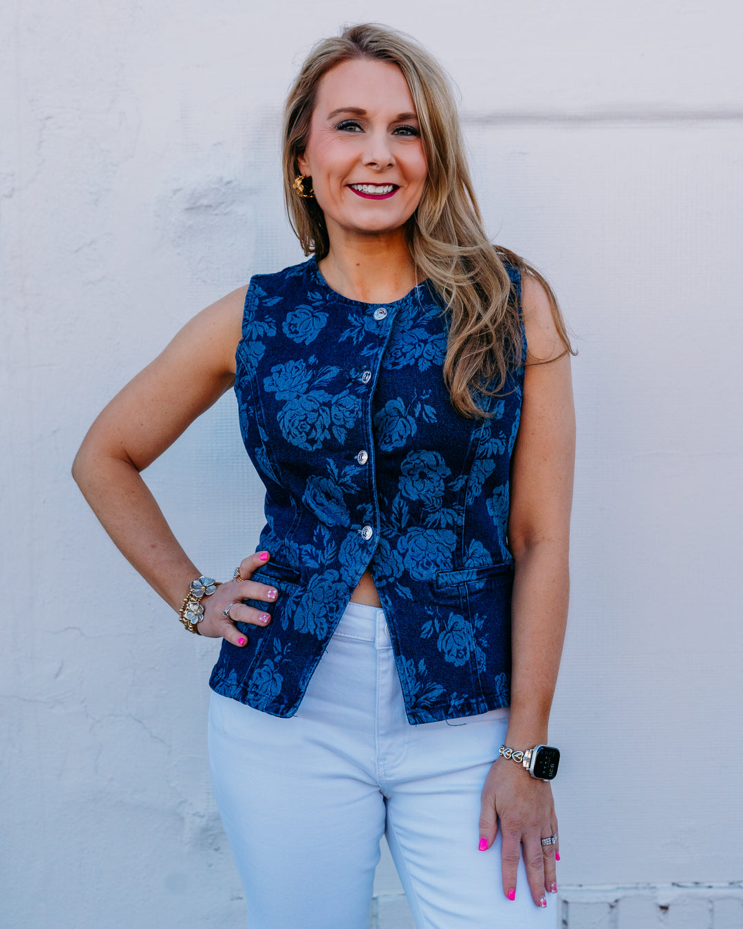 Steve Madden: Wesley Top in Rose Frost RSEF (SA09570) - The Vogue Boutique