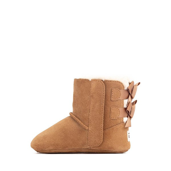 UGG: Baby Bailey Bow in Chestnut