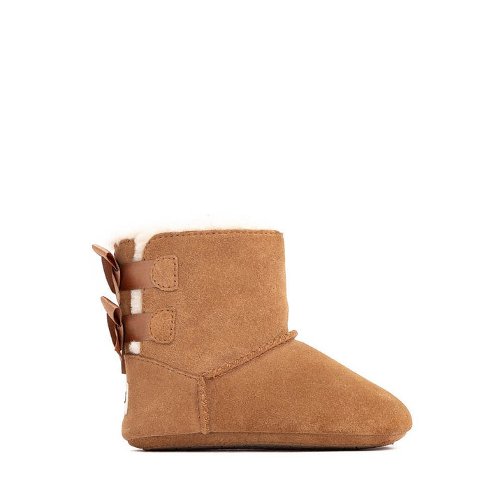 UGG: Baby Bailey Bow in Chestnut