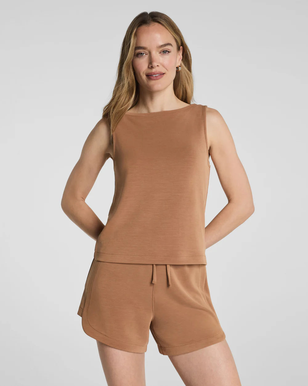 Spanx: Airessentials Boatneck Tank in Maplewood (22510R)
