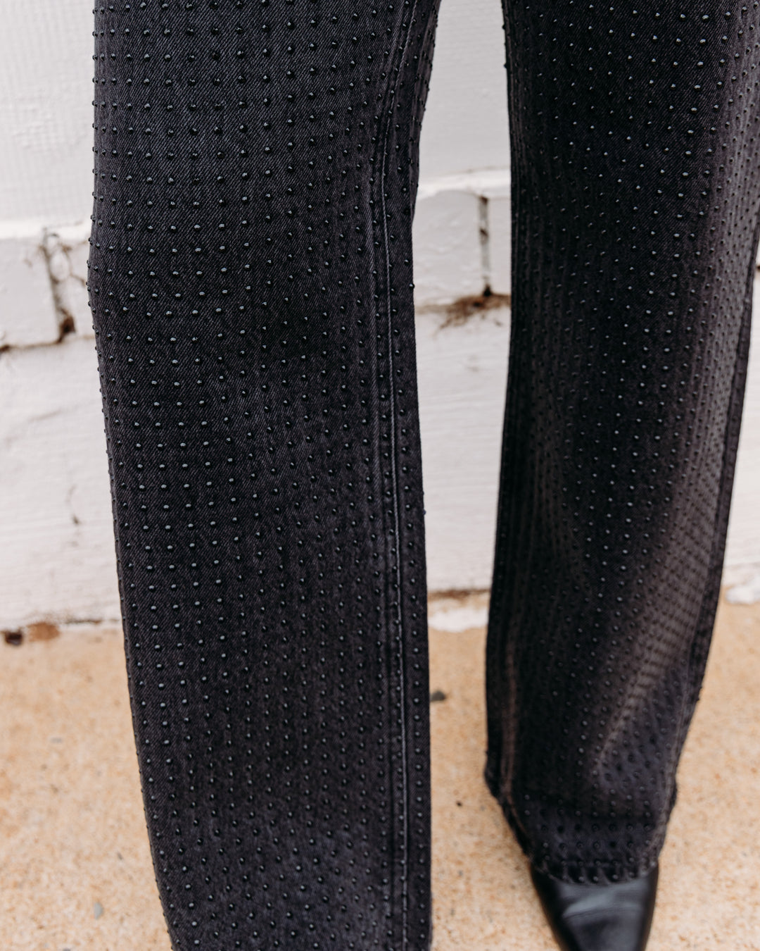 Velvet Heart: Nakita in Black Cosmos Rhinestones Jeans (DEB2-19745)