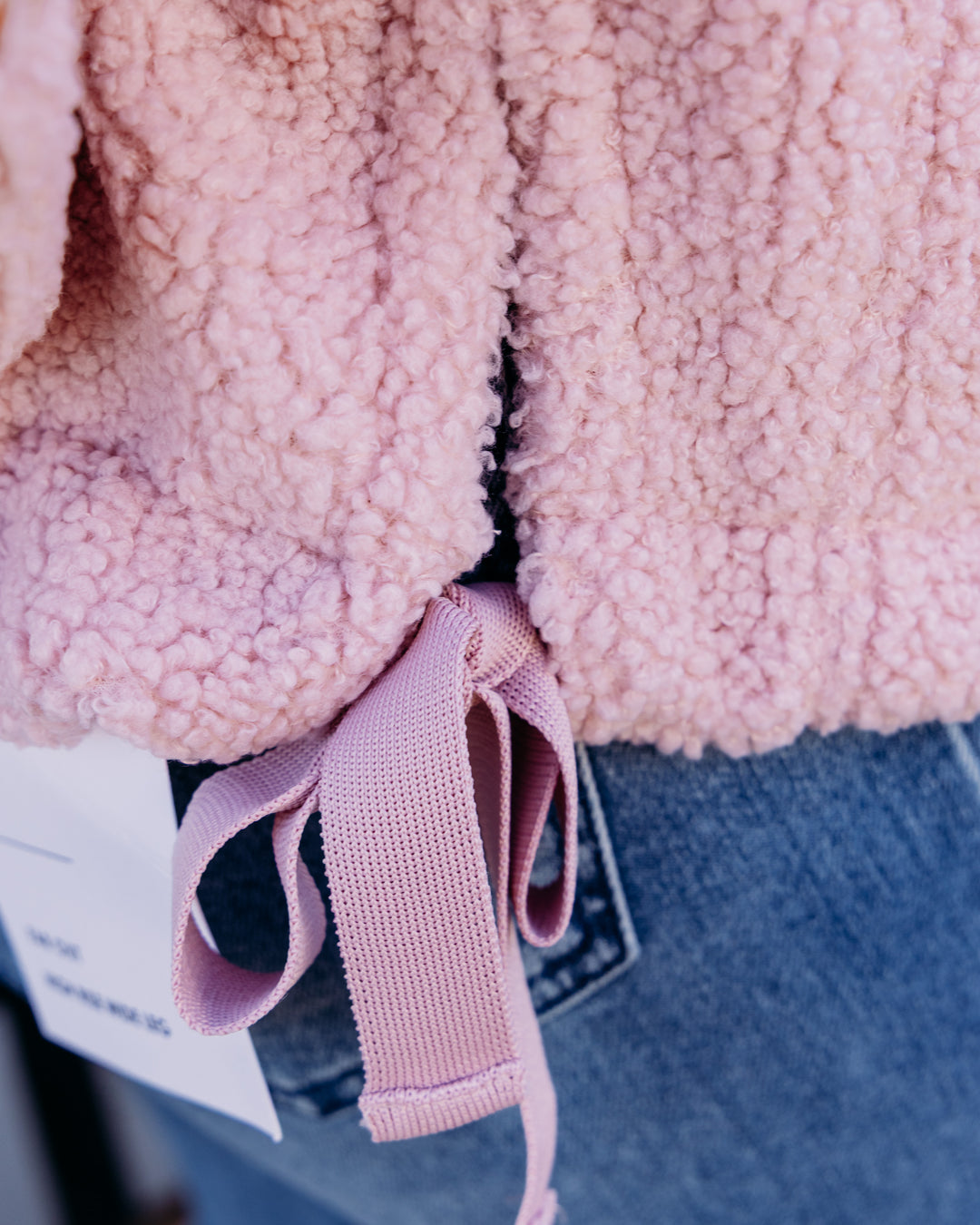 Tribal: Lined Sherpa Jacket in Pinkfrost (6310O-5125)